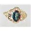 10K, 14K or 18K Gold Ladies Ring, Mystic Fire Topaz , R125