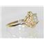 10K, 14K or 18K Gold Ladies Ring, Mercury Mist Topaz , R125