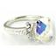 925 Sterling Silver Ladies Ring, Mercury Mist Topaz, SR136
