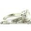 925 Sterling Silver Ladies Ring, Mercury Mist Topaz, SR136