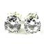 925 Sterling Silver Post Earrings, Cubic Zirconia, SE012