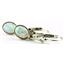 925 Sterling Silver Leverback Earrings, Created White Opal, SE001