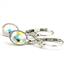 925 Sterling Silver Leverback Earrings, Mercury Mist Topaz, SE001