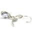 925 Sterling Silver Leverback Earrings, Mercury Mist Topaz, SE001