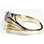 10K, 14K or 18K Gold Ladies Ring, Mercury Mist Topaz, R280