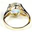 10K, 14K or 18K Gold Ladies Ring, Mercury Mist Topaz, R280
