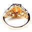 10K, 14K or 18K Gold Ladies Ring, Twilight Fire Topaz, R113