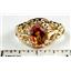 10K, 14K or 18K Gold Ladies Ring, Twilight Fire Topaz, R113