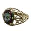 10K, 14K or 18K Gold Ladies Ring, Mystic Fire Topaz, R162