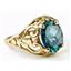 10K, 14K or 18K Gold Ladies Ring, Neptune Garden Topaz, R004