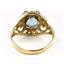 10K, 14K or 18K Gold Ladies Ring, Neptune Garden Topaz, R004