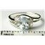 SR176, Aquamarine, 925 Sterling Silver Ring