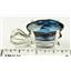 925 Sterling Silver Pendant, London Blue Topaz, SP006