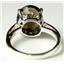 Sterling Silver Ladies Ring, Smoky Quartz, SR055