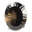 SR129, Smoky Quartz, 925 Sterling Silver Ring