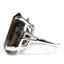 SR129, Smoky Quartz, 925 Sterling Silver Ring
