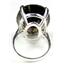 SR129, Smoky Quartz, 925 Sterling Silver Ring