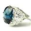 SR260, London Blue Topaz 925 Sterling Silver Ring