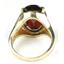 10K, 14K or 18K Gold Ladies Ring, Mozambique Garnet, R049