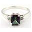 SR171, Mystic Fire Topaz, 925 Sterling Silver Ring