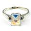 SR171, Mercury Mist Topaz, 925 Sterling Silver Ring