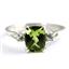 SR171, Peridot, 925 Sterling Silver Ring