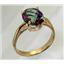 10K, 14K or 18K Gold Ladies Ring, Mystic Fire Topaz, R055