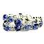 SB002, Created Blue Sapphire, 925 Sterling Silver Bracelet