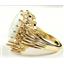 10K, 14K or 18K Gold Ladies Ring, Created White Opal, R270