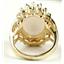 10K, 14K or 18K Gold Ladies Ring, Created White Opal, R270