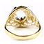 10K, 14K or 18K Gold Ladies Ring, Mercury Mist Topaz, R004