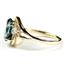 10K, 14K or 18K Gold Ladies Ring, Paraiba Topaz, R021