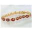 B003, Twilight Fire Topaz Gold Bracelet