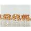B003, Twilight Fire Topaz Gold Bracelet