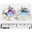 925 Sterling Silver Post Earrings, Mercury Mist Topaz, SE202