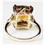 10K, 14K or 18K Gold Ladies Ring, Twilight Fire Topaz, R188