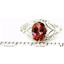 SR137, Twilight Fire Topaz, 925 Sterling Silver Ring