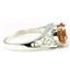 Sterling Silver Ladies Ring, Twilight Fire Topaz, SR005