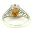 Sterling Silver Ladies Ring, Twilight Fire Topaz, SR005