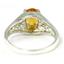 Sterling Silver Ladies Ring, Citrine, SR005