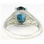 Sterling Silver Ladies Ring, London Blue Topaz, SR005