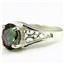Sterling Silver Ladies Ring, Mystic Fire Topaz, SR005