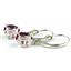 925 Sterling Silver Leverback Earrings, Pure Pink Topaz, SE007