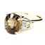 10K, 14K or 18K Gold Ladies Ring, Smoky Quartz, R123