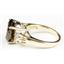 10K, 14K or 18K Gold Ladies Ring, Smoky Quartz, R123