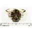 10K, 14K or 18K Gold Ladies Ring, Smoky Quartz, R123