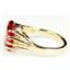 10K, 14K or 18K Gold Ladies Ring, Created Padparadscha Sapphire, R280