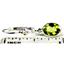 925 Sterling Silver Leverback Earrings, Peridot, SE001