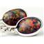 925 Sterling Silver Leverback Earrings, Created Black Opal, SE001