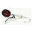 925 Sterling Silver Leverback Earrings, Created Black Opal, SE001